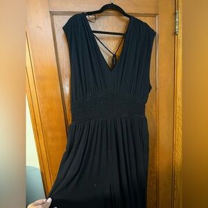 Old Navy Smocked Waist Jumpsuit - Black